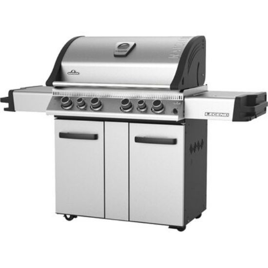 Picture of Legend 605 Propane Gas Grill with Infrared Side and Rear Burners, Stainless Steel