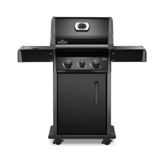 Picture of Rogue® 365 Propane Gas Grill with Range Side Burner, Black