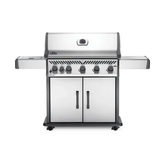 Picture of Rogue® XT 625 Propane Gas Grill with Infrared Side Burner, Stainless Steel