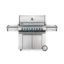 Picture of Prestige PRO™ 665 Natural Gas Grill with Infrared Rear and Side Burners, Stainless Steel