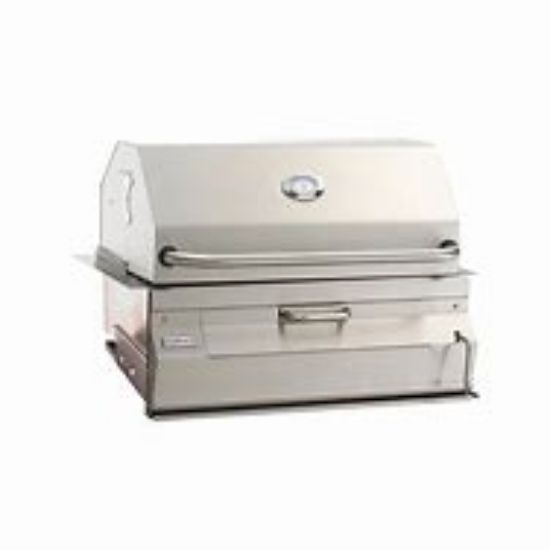 Picture of 24" Built-In Stainless Steel Charcoal Grill | FireMagic Grills