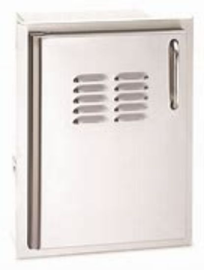 Picture of Single Access Door  with Tank Tray & Louvers | 33820-TSL | FireMagic Grills