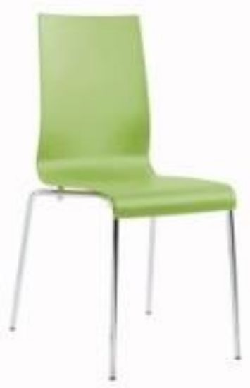 Picture of Chair Orange Green Grey Coated Leg | La Veranda Home & Garden