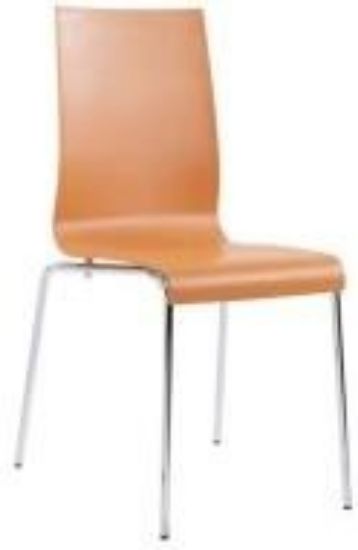 Picture of Chair Dark Orange Grey Coated Base | La Veranda Home & Garden