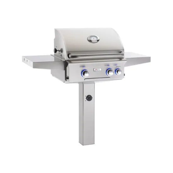 Picture of In Ground Post Mount Grill 24" L Series | AOG Grills