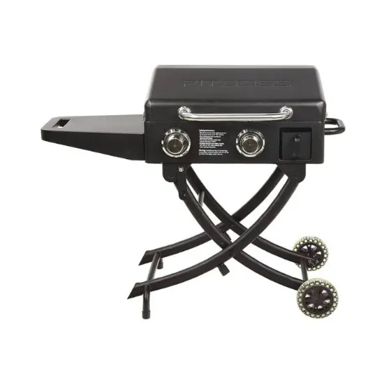 Picture of PB2BSPS - 2 Burner Fold Down Leg with Lid & Cover | Pit Boss Grills