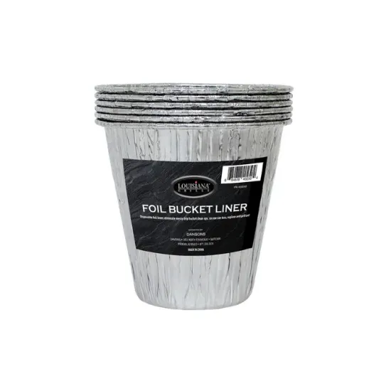 Picture of Foil Bucket Liners 6pack | Louisiana Grills