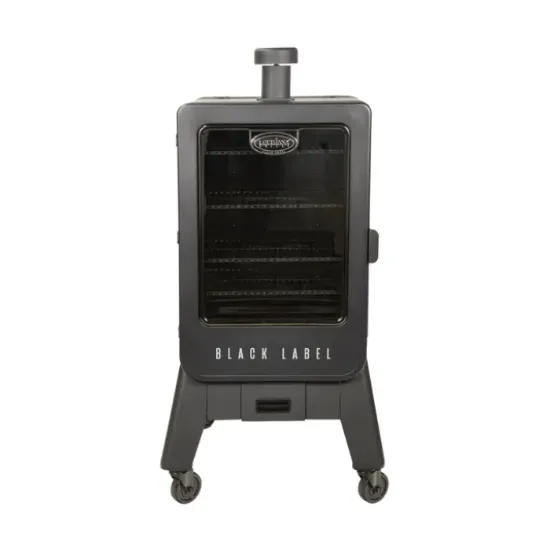 Picture of LGV4BL Black Label 4 Series Wood Pellet Vertical Smoker with Wifi Control | Louisiana Grills